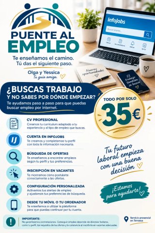 Te mostramos el camino para tu primer empleo!