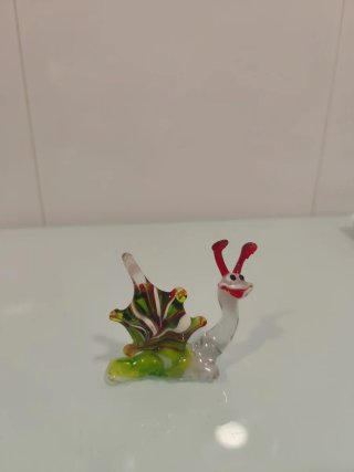 Figura de Caracol en Cristal de Murano