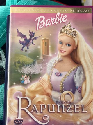 DVD Barbie: Princesa Rapunzel