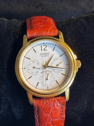 Reloj Casio Quartz Dorado Casio MTP-1174Q-7AJF