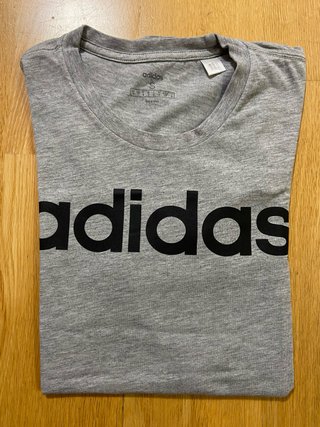 Camiseta adidas Gris Talla S