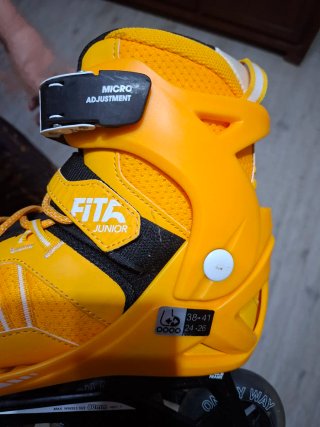 Patines Fila Junior Amarillos