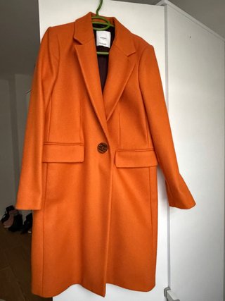 Abrigo Naranja Mango