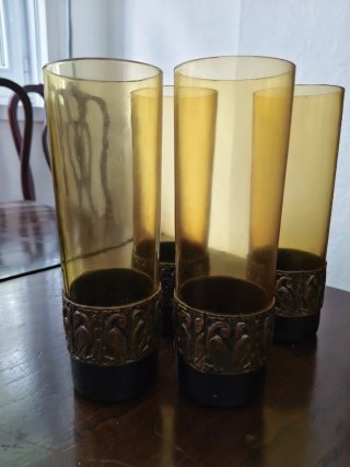 Set de 4 Vasos Vintage