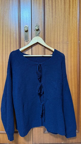 Jersey Azul Marino con Lazos
