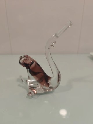 Figura de Caracol en Cristal de Murano