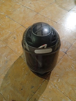 Casco de Moto Integral Negro
