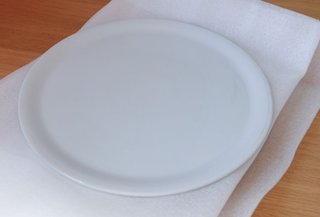 Plato pizza 31cm Italiano porcelana nuevo