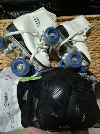 Patines Jack London Talla 30 y Protecciones
