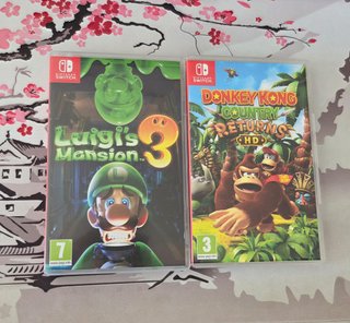 Donkey Kong Country Returns + Luigi Mansion 3