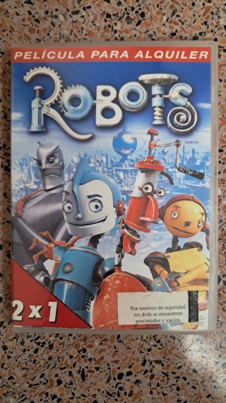 DVD Robots (Película de Animación)