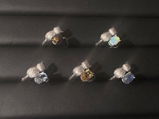 Anillo Ópalo Natural