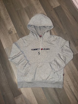 Sudadera Tommy Jeans Gris unisex