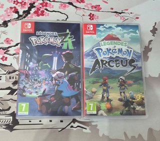 Pokemon Leyendas Arceus y Leyendas ZA para switch