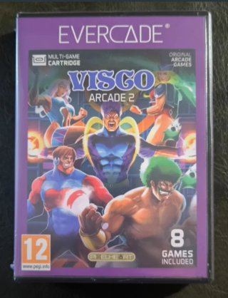 Cartucho Evercade Visco Arcade 2