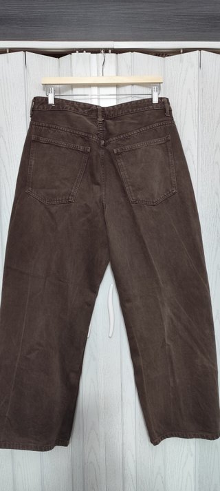 Jeans Barrel Marrones Talla 42