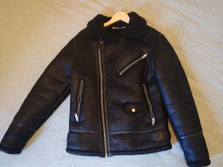 Chaqueta tipo piel