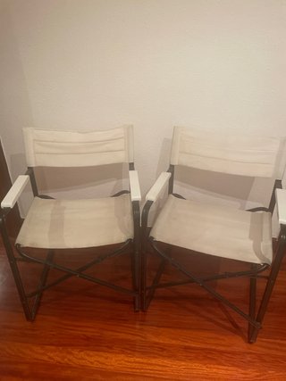 Set de 2 Sillas de Director