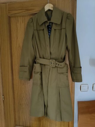 Gabardina Verde Oliva