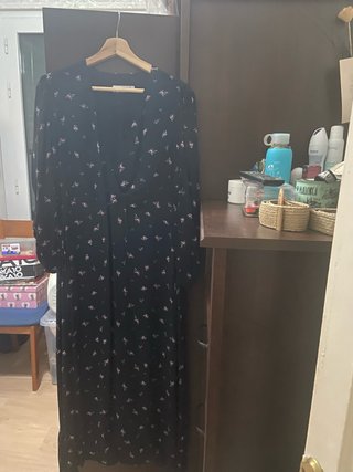 Vestido Mango Estampado Talla XL