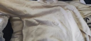 Suéter Blanco con Perlas