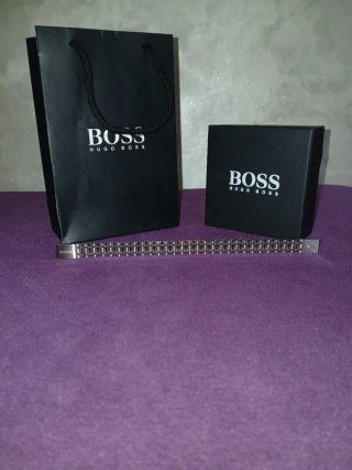 Pulsera HUGO BOSS Plateada
