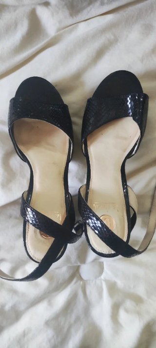 Sandalias de Plataforma Negras