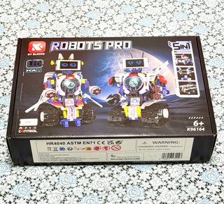 Juguete Robot de Construcción 5en1 603Piezas Mando