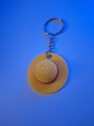 Llavero Sombrero de Paja (One Piece)