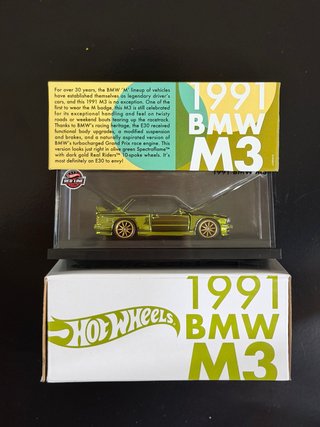 Hot Wheels RLC 1991 BMW M3