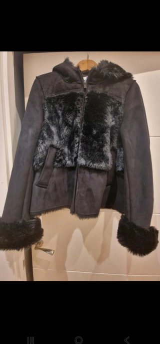 Chaquetón de ante Adolfo Dominguez Talla 40