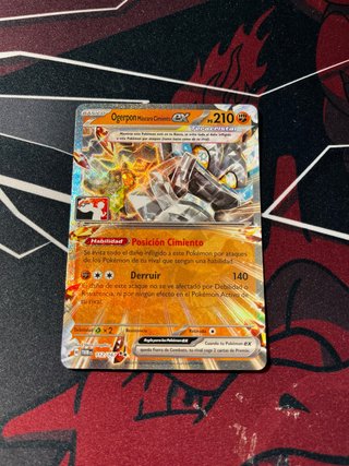 Carta Pokémon Ogerpon Máscara Cimiento ex