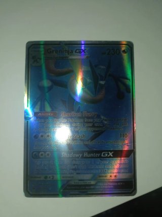 Carta Pokémon Greninja GX