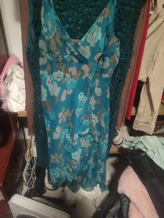 Vestido de fiesta estampado