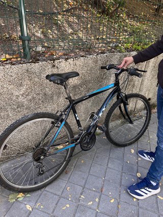Bicicleta de Montaña MTB Sporty Negra y Azul
