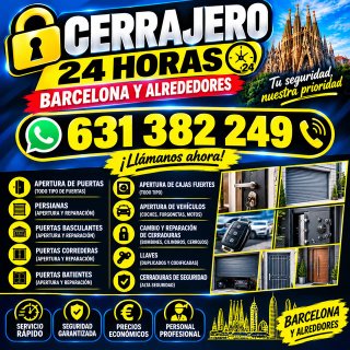 Cerrajero barato Barcelona