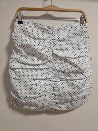 Falda de lunares Mango Talla M