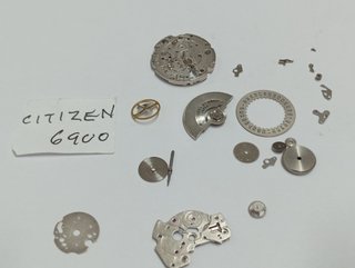Piezas de movimiento reloj Citizen 6900