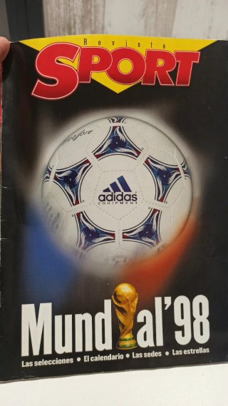 Revista mundial 98 fútbol