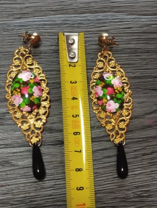 Pendientes para Fiesta,Fin de año, Flamenca,