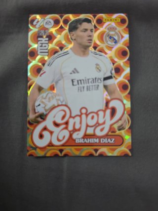 Carta Panini Brahim Díaz 25 Aniversario