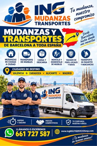 Mudanzas y Transporte | Barcelona – Toda España