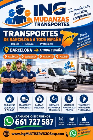 Mudanzas y transporte BCN