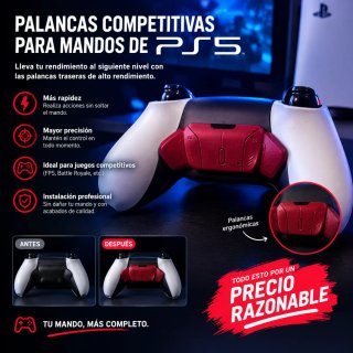 Instalación de palancas traseras mandos de Sony