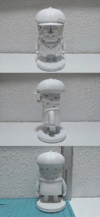 Figura de Resina3D Bob Esponja Estilo Peaky Blinde