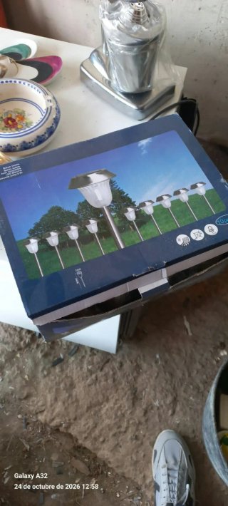 Set de 10 Lámparas Solares para Jardín
