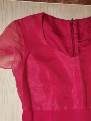 Vestido de fiesta rosa