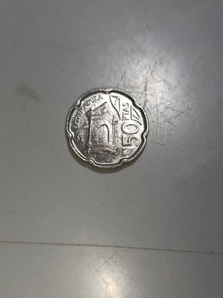 Moneda de 50 centavos