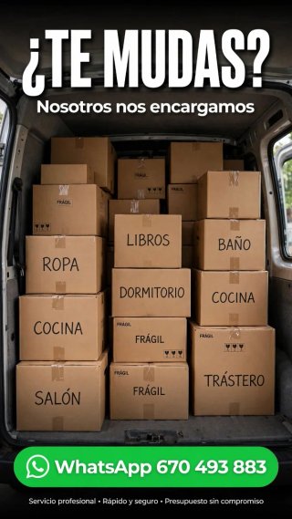 Servicio de Mudanzas Profesional