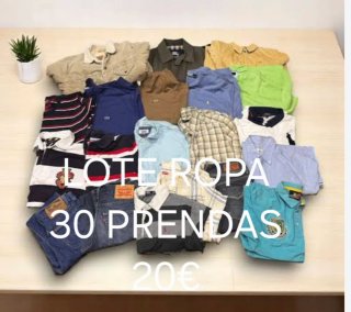 Lote de 30 prendas de ropa variada